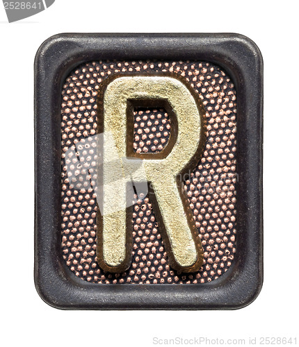 Image of Button alphabet