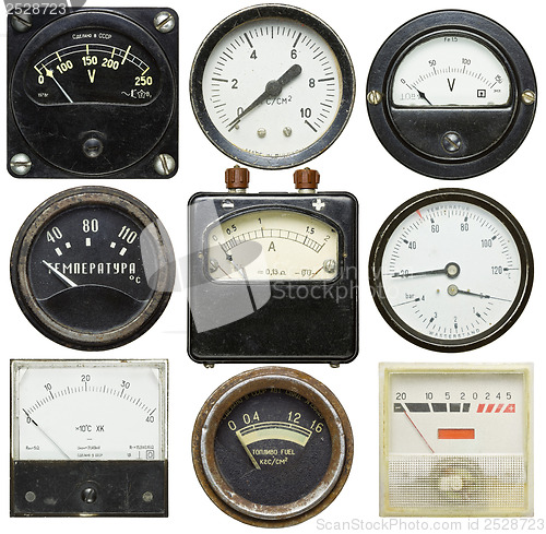 Image of Old gauges