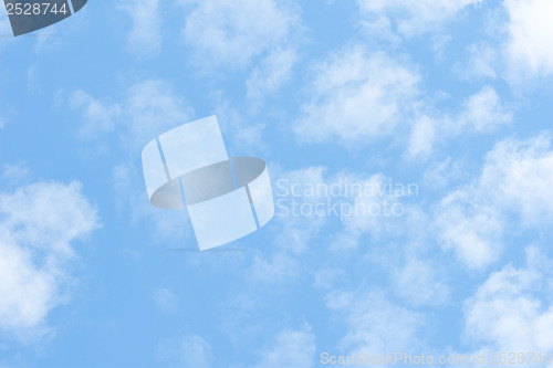 Image of Blue sky and clouds