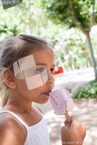 Image of Enjoying ice-cream