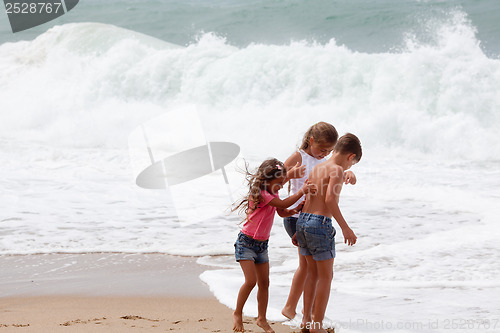 Image of Children on the beach