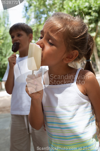 Image of Enjoying ice-cream
