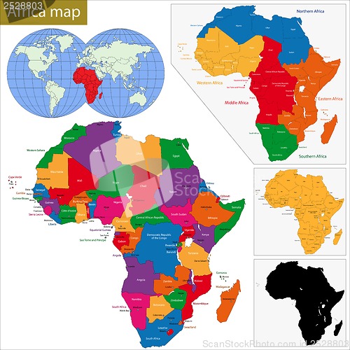 Image of Africa map