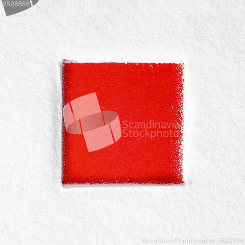 Image of Snowy surface as background