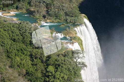 Image of Tamul waterfall in Huasteca, Mexico