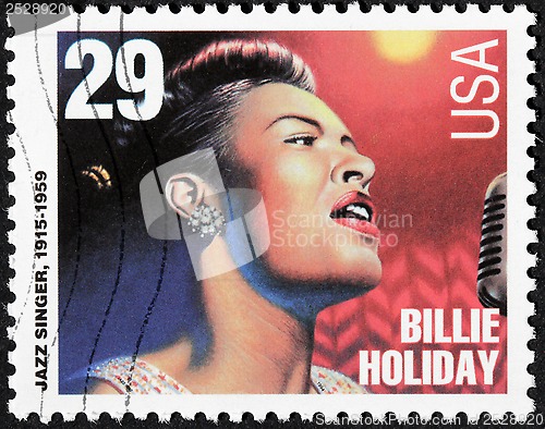 Image of Billie Holiday Stamp