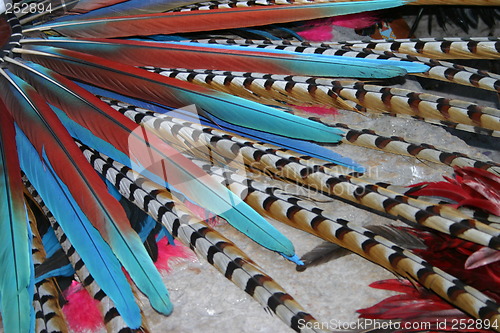 Image of Indian feathers, Mexico