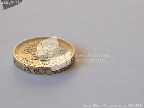 Image of British pound coin