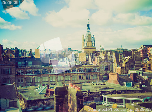Image of Retro looking Glasgow picture