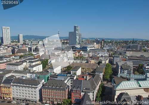 Image of Aerial view of Frankfurt