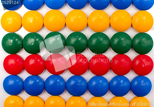 Image of color magnets