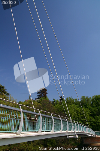 Image of Pedestrian Suspension Bridge