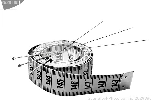 Image of acupuncture needles for weight loss