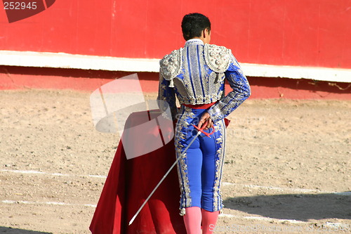 Image of Young bullfighter in San Miguel de Allende, Mexico