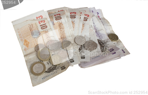 Image of english currency