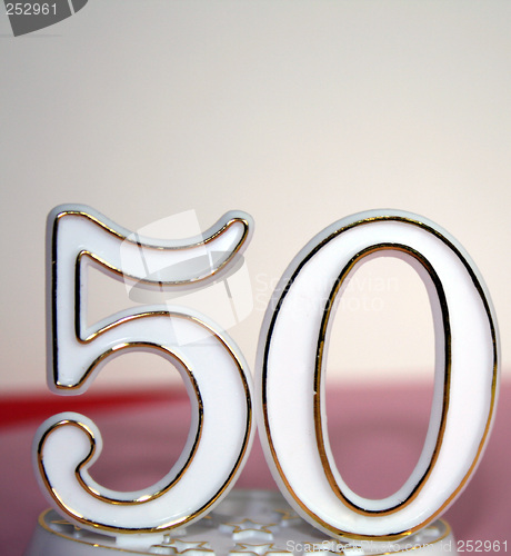 Image of 50th sign