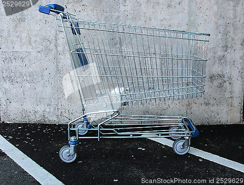 Image of  a shopping cart to the store