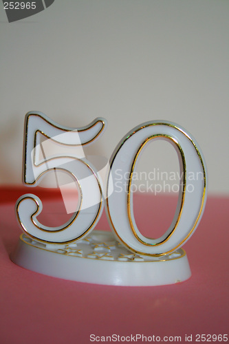Image of 50th sign