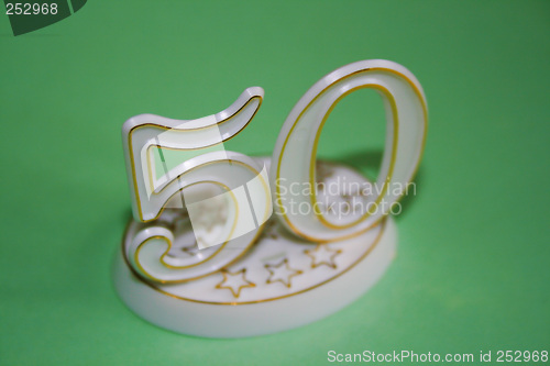 Image of 50th sign