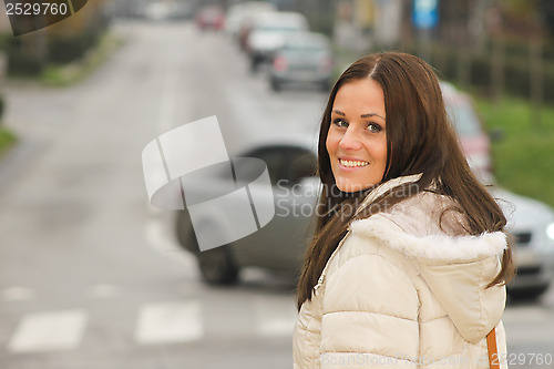 Image of Lady in the city
