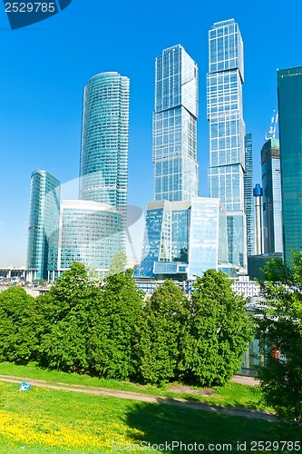 Image of Modern scyscrapers