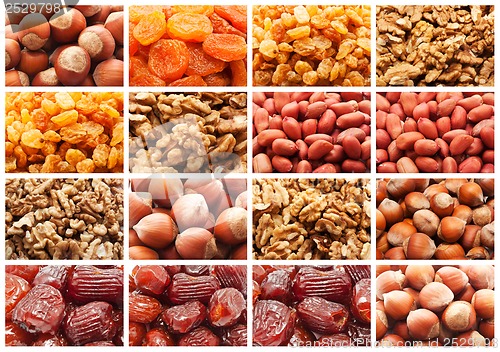 Image of Dried fruits and nuts