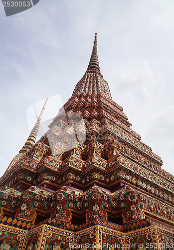 Image of Buddhist temple gable at Thailand