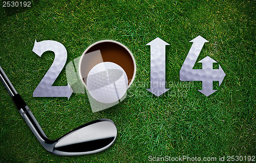 Image of Happy New Golf year