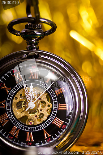 Image of beautiful pocket watch