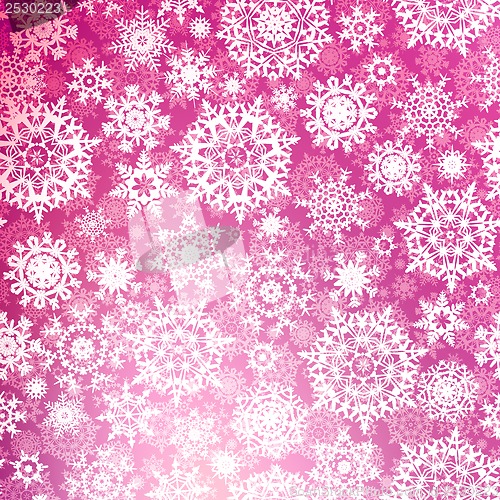 Image of Seamless purple christmas texture pattern. EPS 10