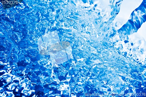 Image of Blue water