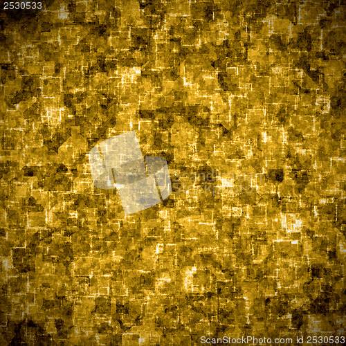 Image of Gold metal plate