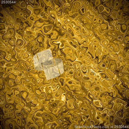 Image of Gold metal background plate