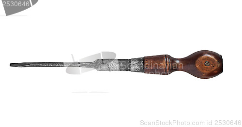 Image of vintage woodworking screwdriver