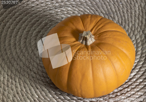 Image of pumpkin and rope