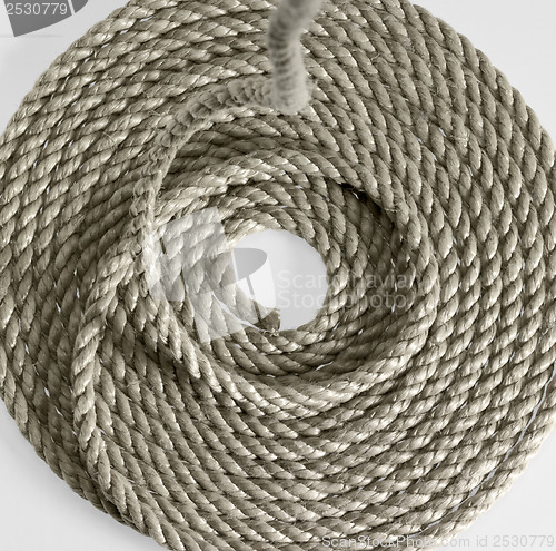 Image of rolled rope