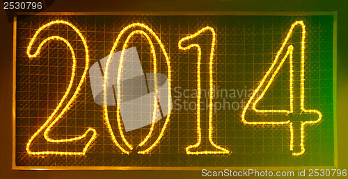 Image of 2014 year