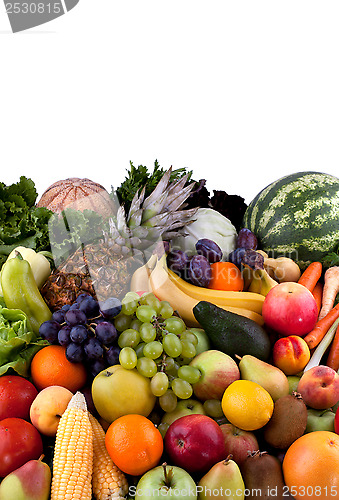 Image of Vegetables and fruits