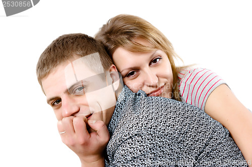 Image of Happy young couple
