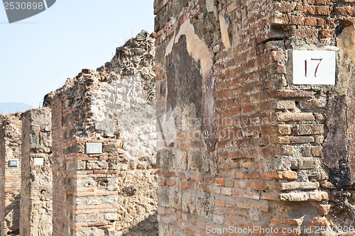 Image of Pompeii - archaeological site