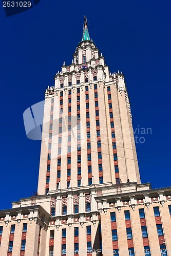 Image of Soviet skyscraper