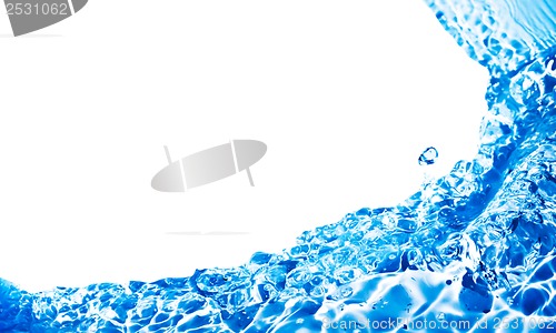 Image of Blue water