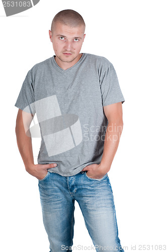 Image of Man in casual clothes