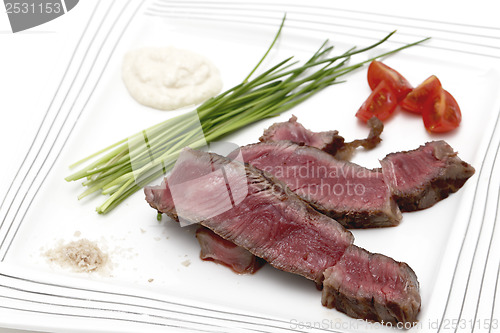 Image of Wagyu ribeye beef meal