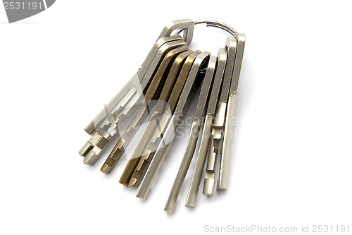 Image of A bunch of keys