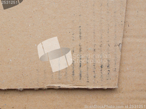 Image of Corrugated cardboard background