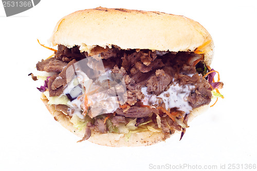 Image of Doner kebab isolated 