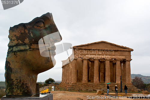Image of The ruins of Temple of Concordia, Agrigento
