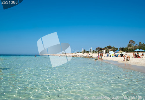 Image of beach of San Vito Lo Capo