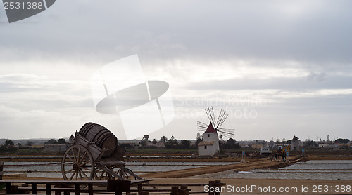 Image of salines of trapani, sicily